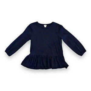 Crewcuts | Navy Peplum Blouse (12) 💙